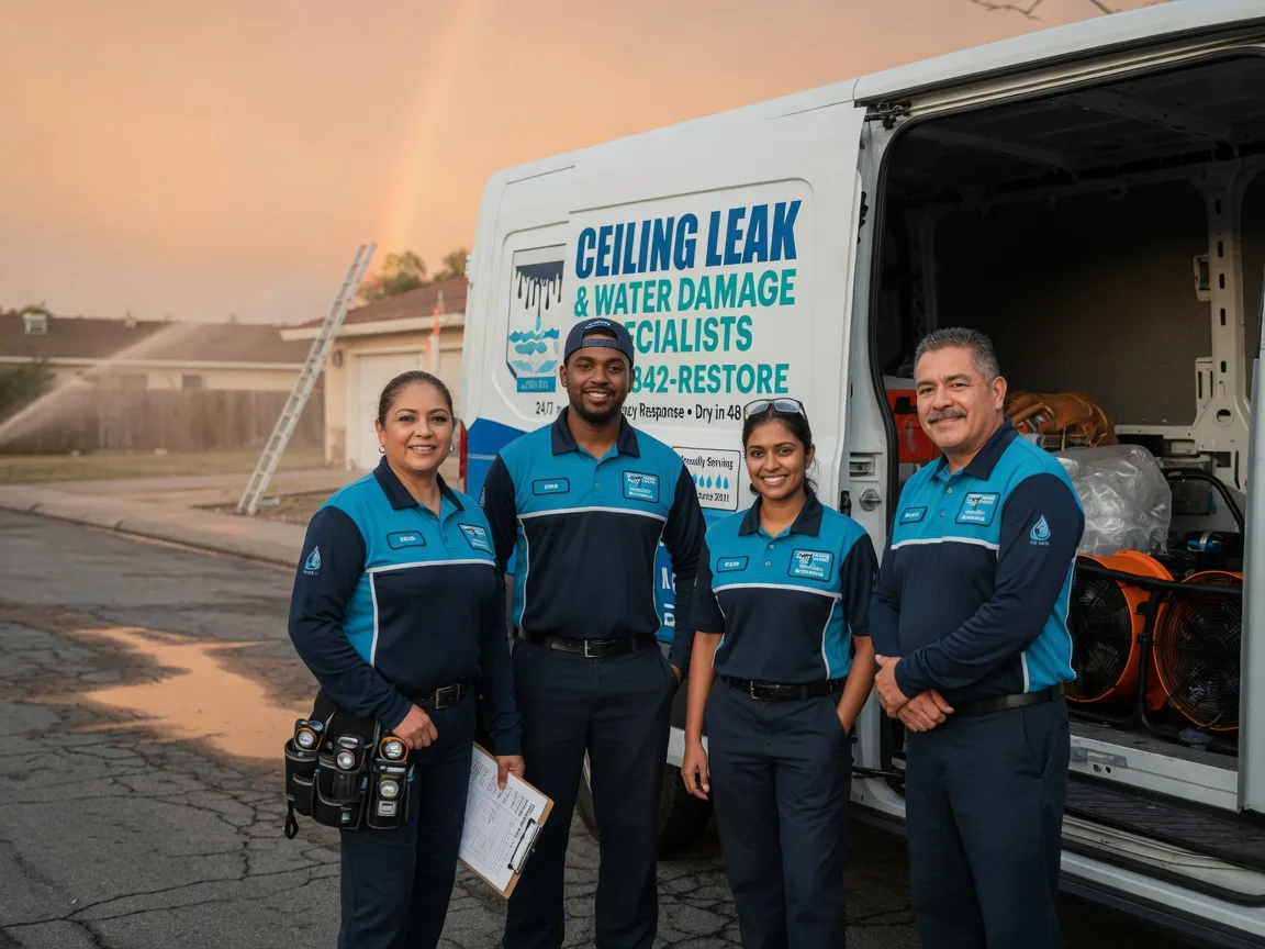 Ceiling Leak Cleanup company in Josephine, PA