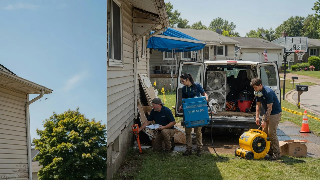 Ceiling Leak Cleanup in Josephine, PA near me