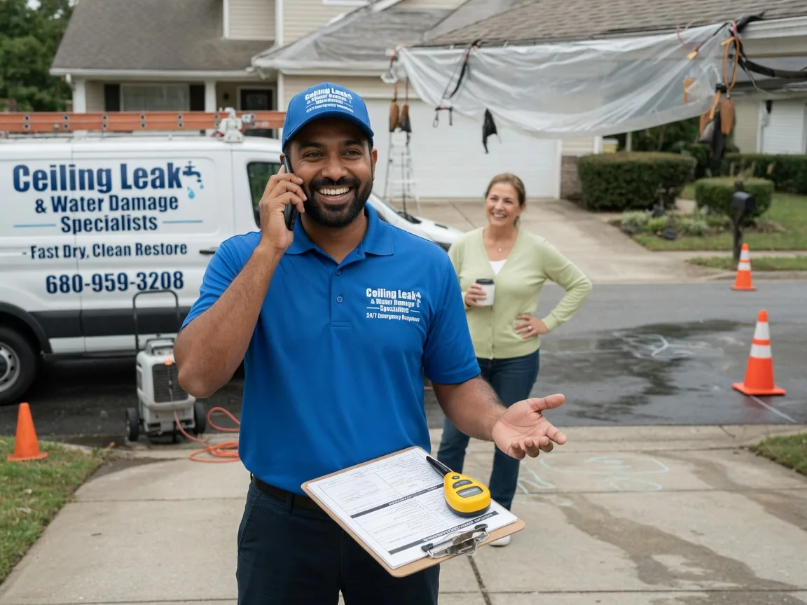 Ceiling Leak Cleanup Josephine, PA FAQs